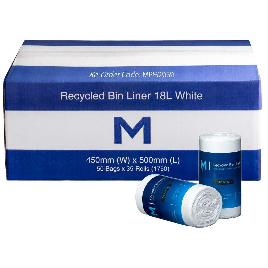 Recycled Bin Liners 18L