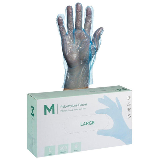 Polyethylene Blue Gloves 1.0g