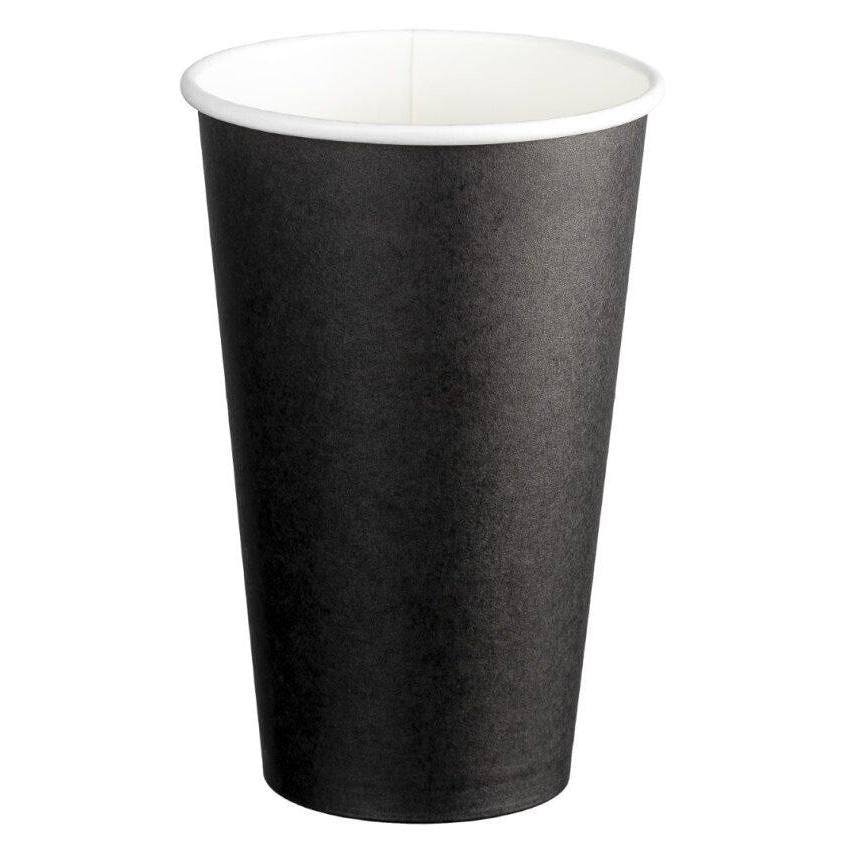 Single Wall PE Paper Cups Black (1000x)