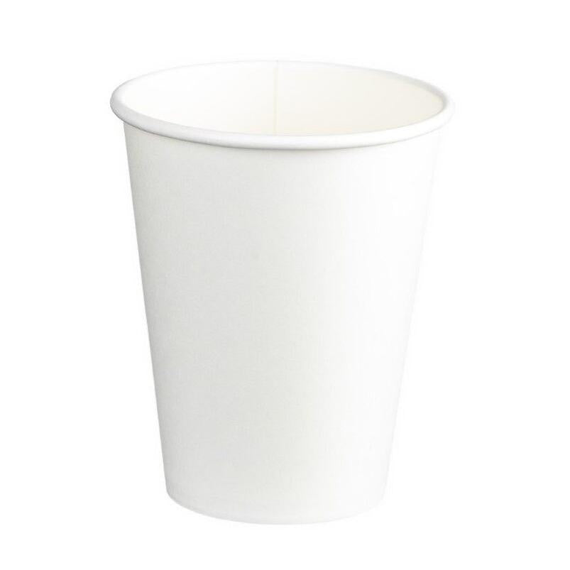 Single Wall PE Paper Cups White
