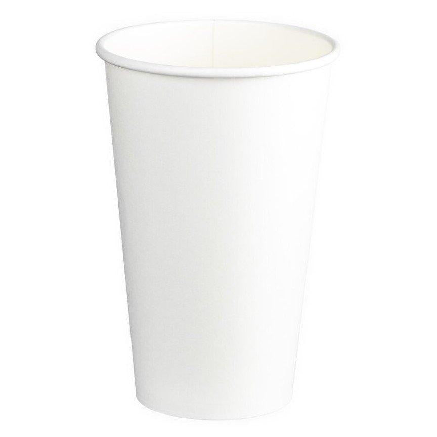 Single Wall PE Paper Cups White