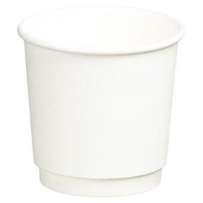 Double Wall PE Paper Cups White