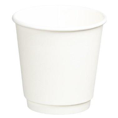 Double Wall PE Paper Cups White