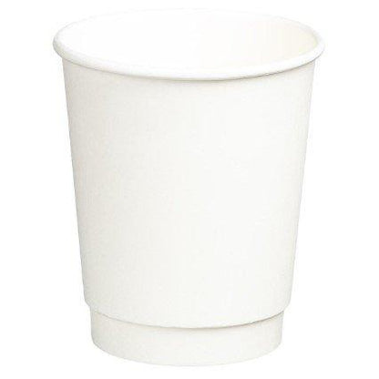 Single Wall PE Paper Cups White