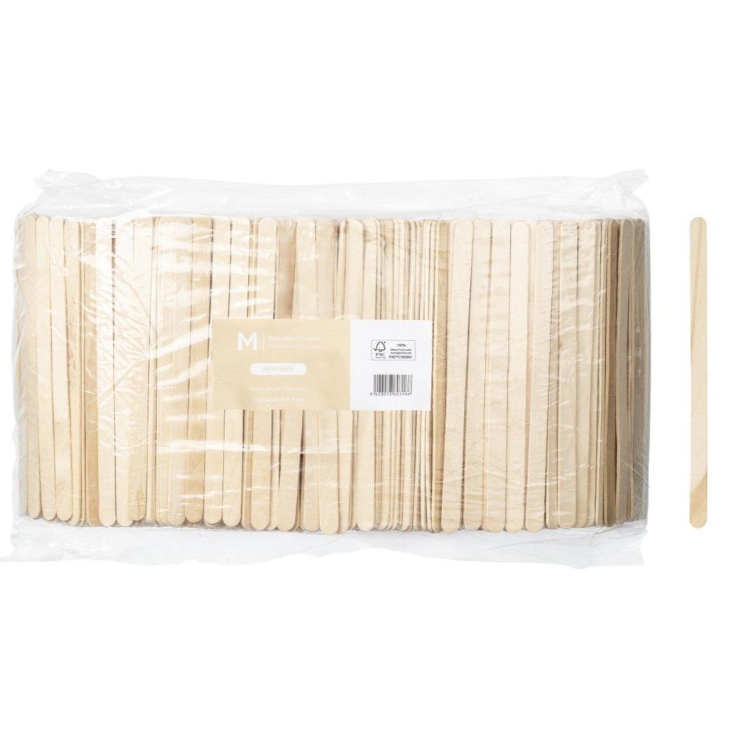 Premium Eco-Friendly Birch Wood Cutlery & Chopsticks Assortment - Bulk Pack