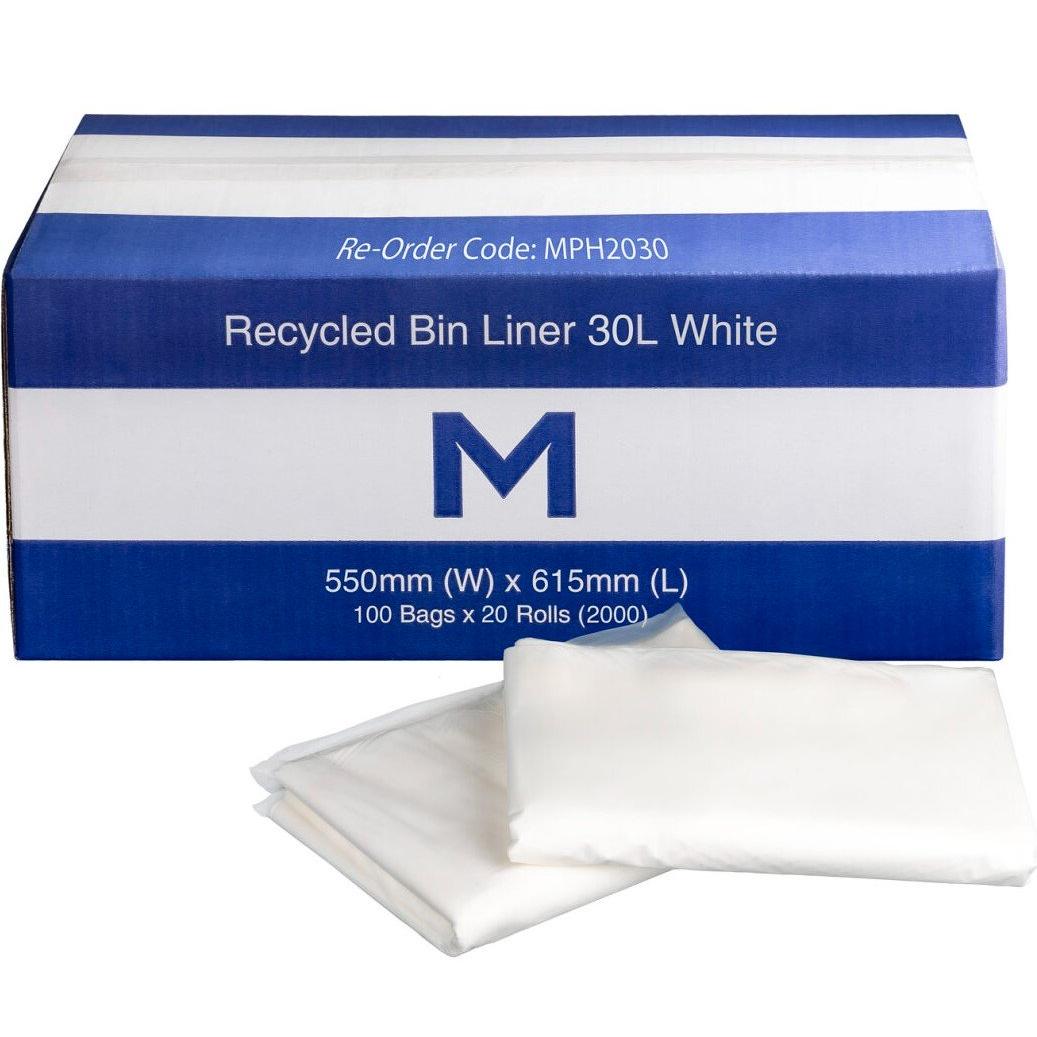 Recycled Bin Liners 30L