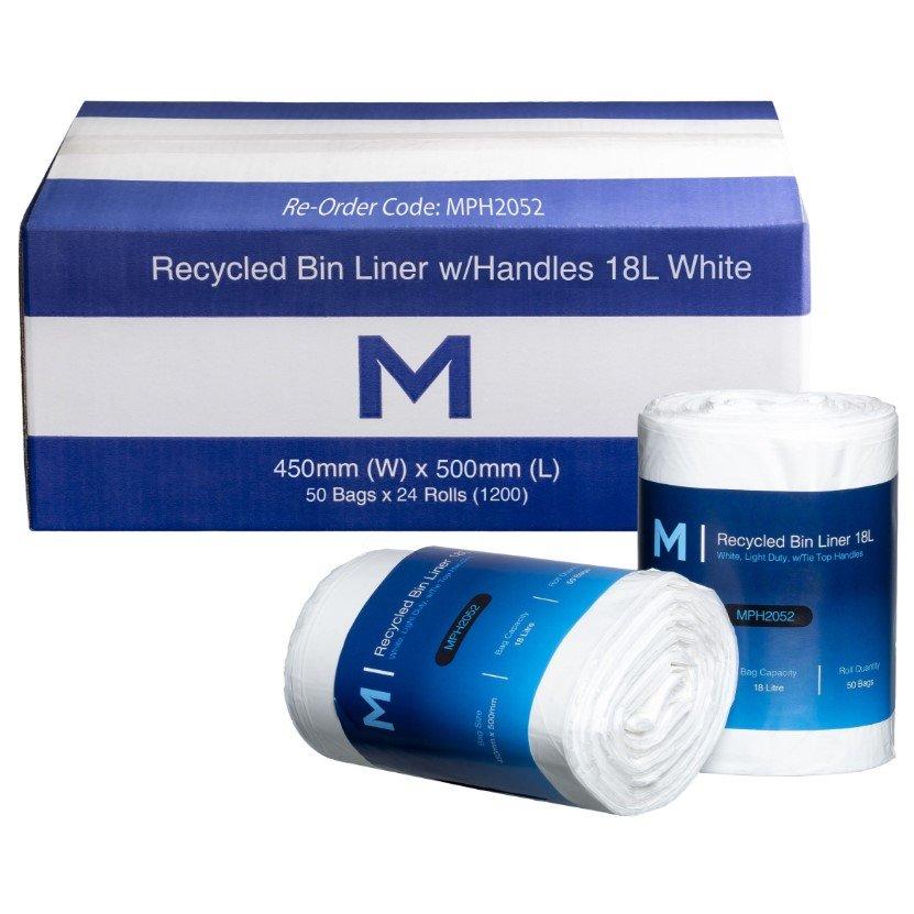 Recycled Bin Liners 18L
