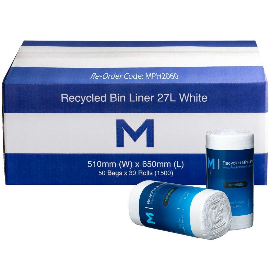 Recycled Bin Liners 27L
