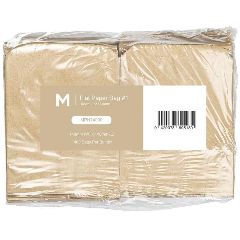 Flat Brown Paper Bags