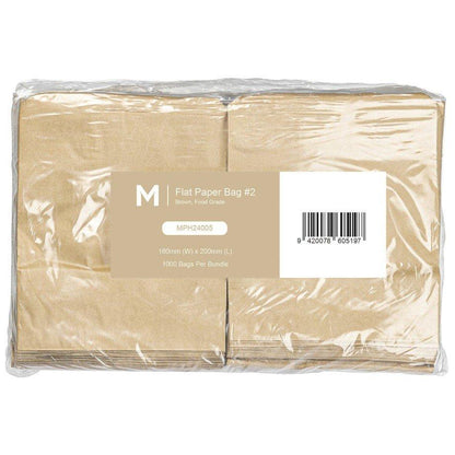 Flat Brown Paper Bags