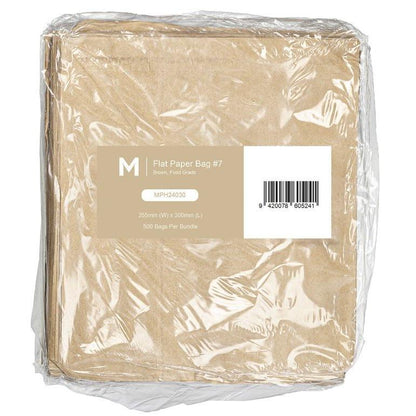 Flat Brown Paper Bags