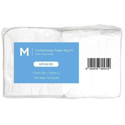 Flat White Confectionery Bags