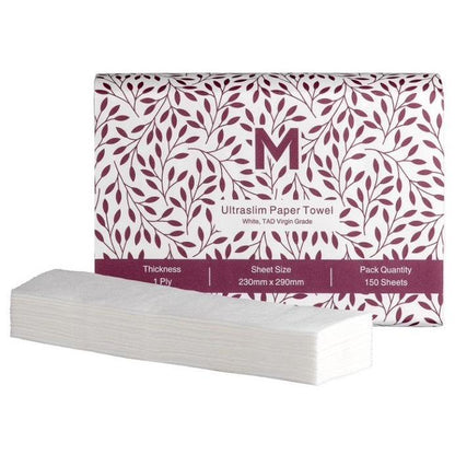 Ultraslim Paper Towels (20x 150 Sheet Packs)