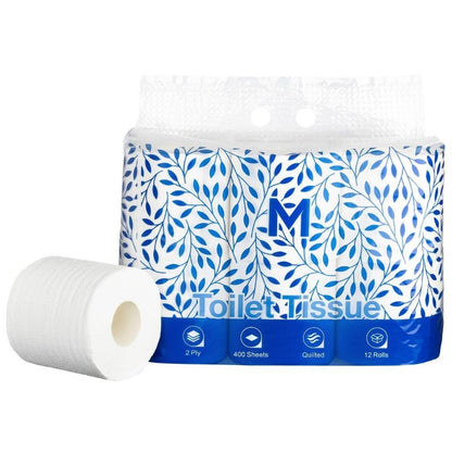 Unwrapped Toilet Tissue