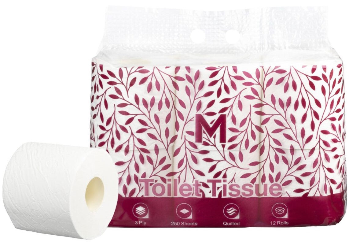 Unwrapped Toilet Tissue (48 Rolls)