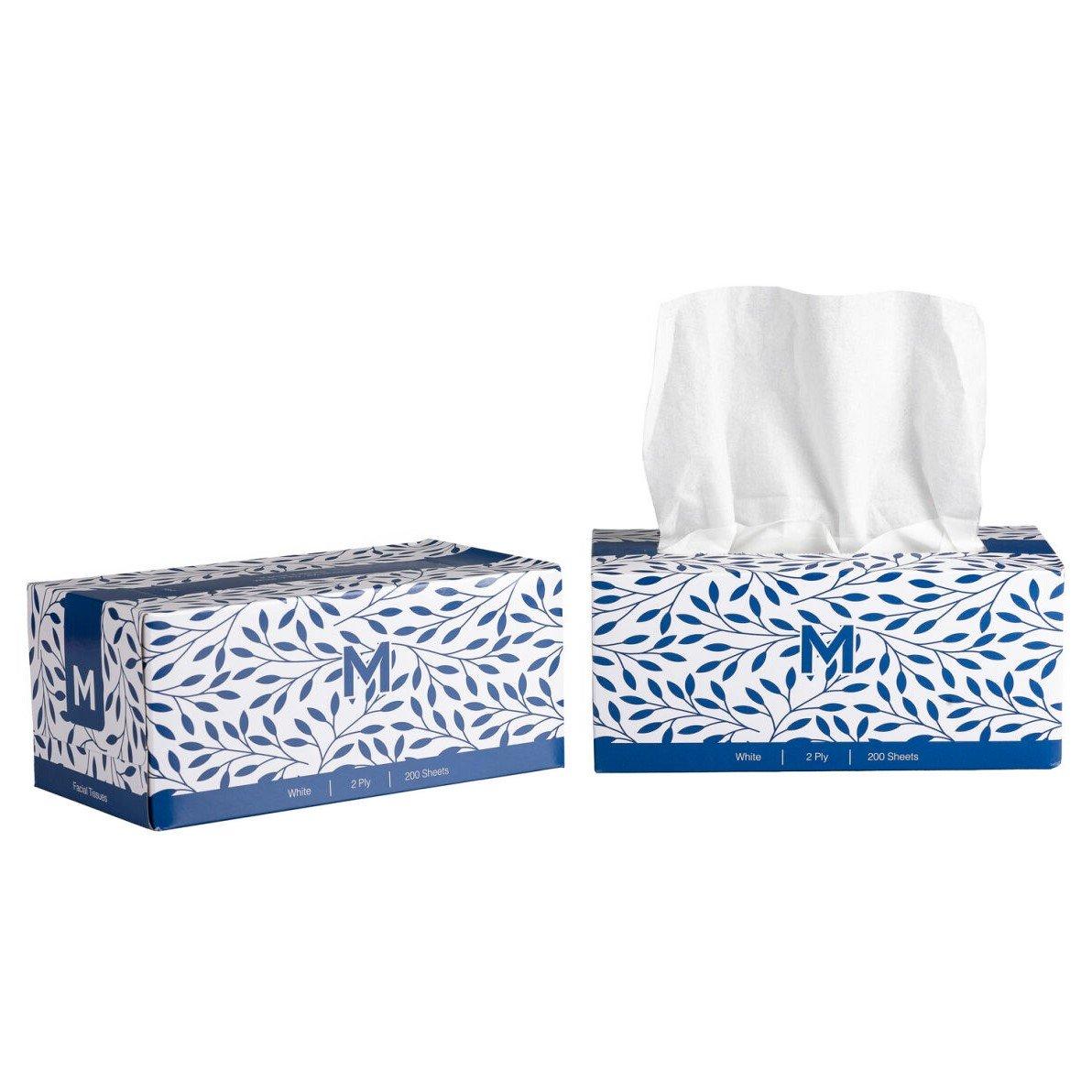 Flat Facial Tissues