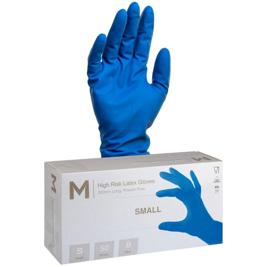 High Risk Latex Gloves 18.5g