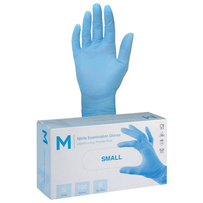 Nitrile Sky Blue Gloves 5.0g