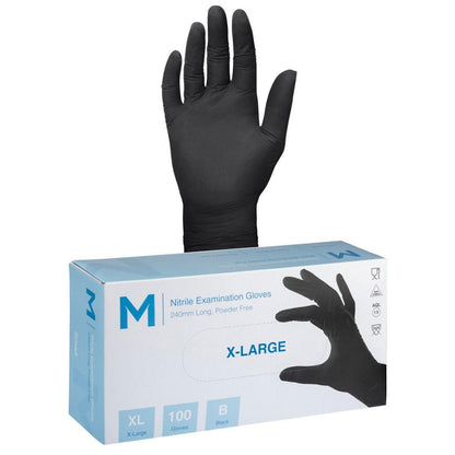 Nitrile Black Gloves 7.0g