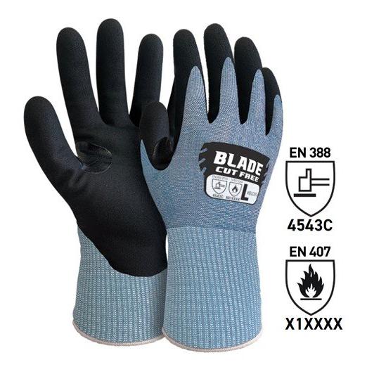 Nitrile Sandy Cut Resistant Gloves
