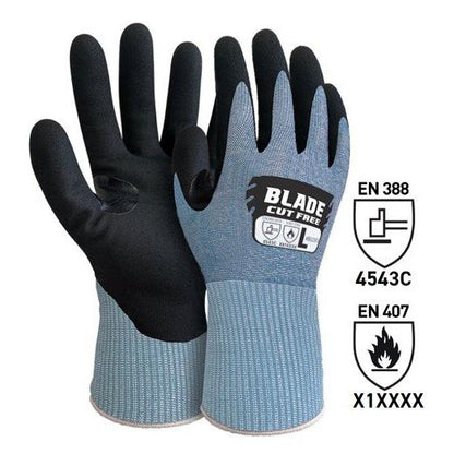 Nitrile Sandy Cut Resistant Gloves