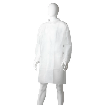 Polypropylene Laboratory Coats (25 Box)