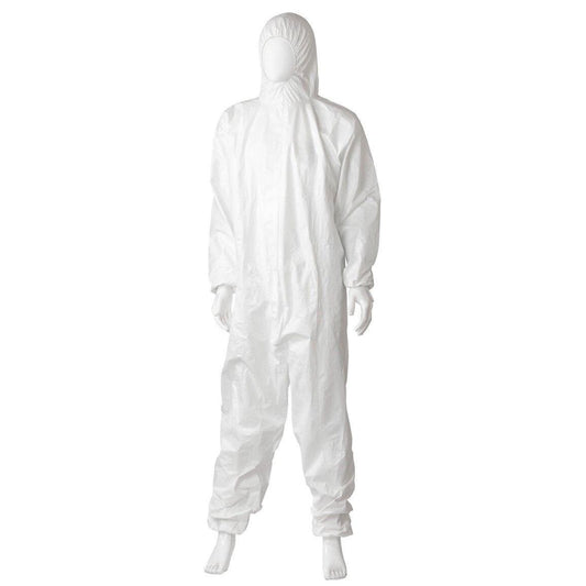 Premium Microporous Coveralls Type 5/6 Protection | Breathable Disposable Workwear