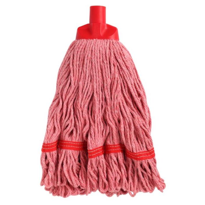 Premium Looped Cotton Mop Heads for Superior Wet & Dry Floor Cleaning
