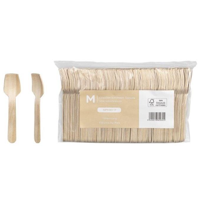 Premium Eco-Friendly Birch Wood Cutlery & Chopsticks Assortment - Bulk Pack