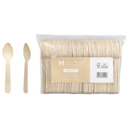 Premium Eco-Friendly Birch Wood Cutlery & Chopsticks Assortment - Bulk Pack