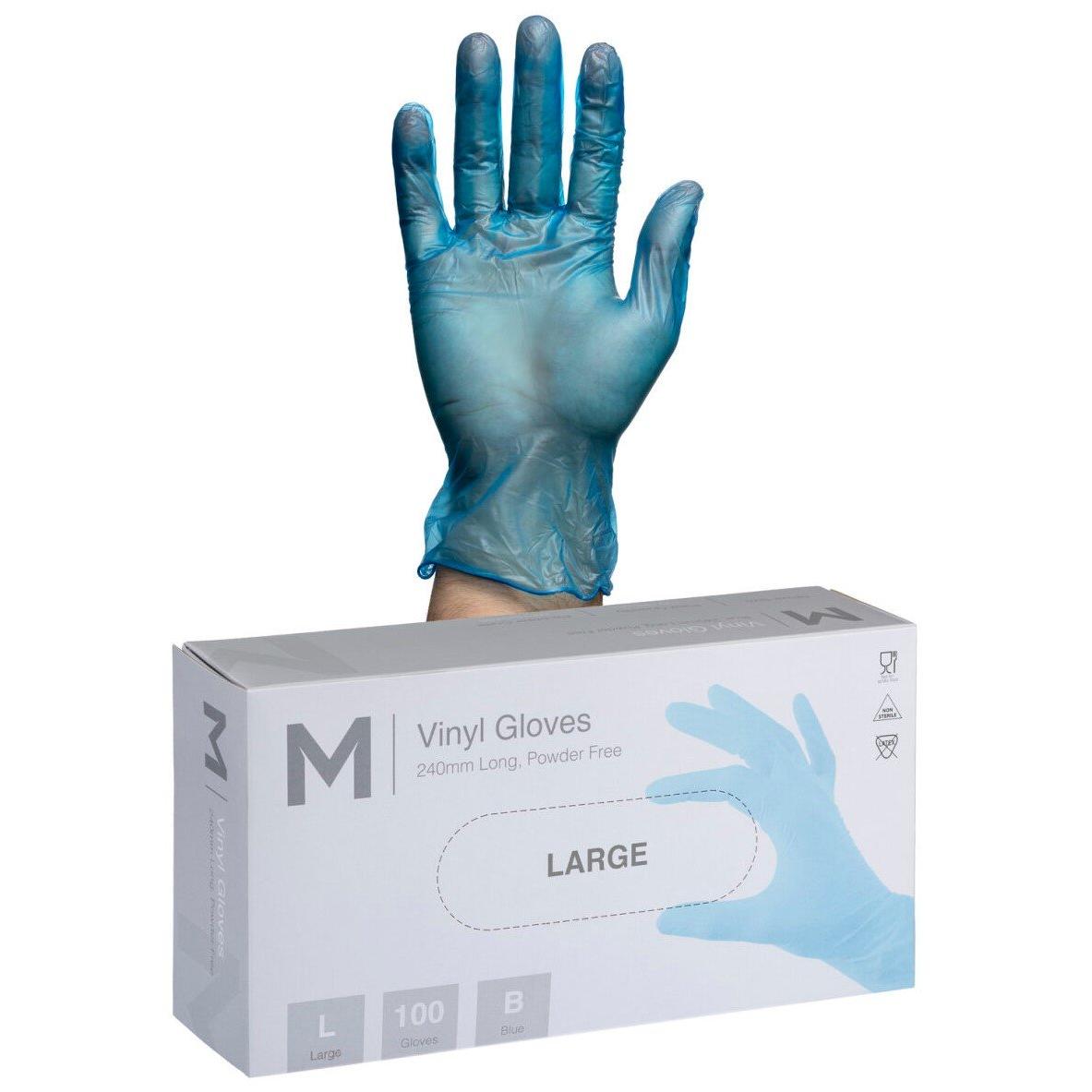 Vinyl Blue Gloves 5.0g