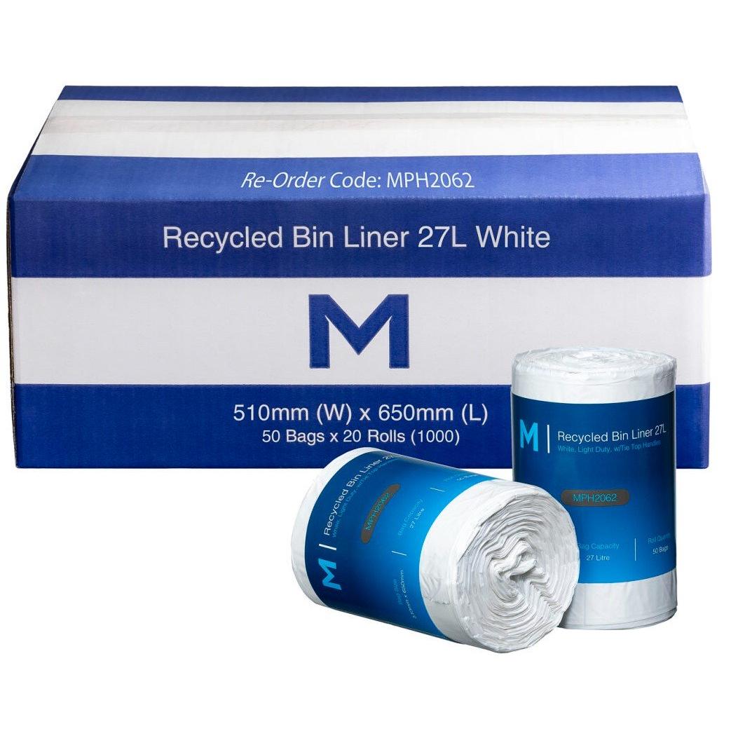 Recycled Bin Liners 27L