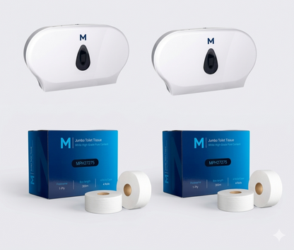 Jumbo Roll & Dispenser Bundle