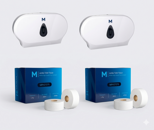 Jumbo Roll & Dispenser Bundle